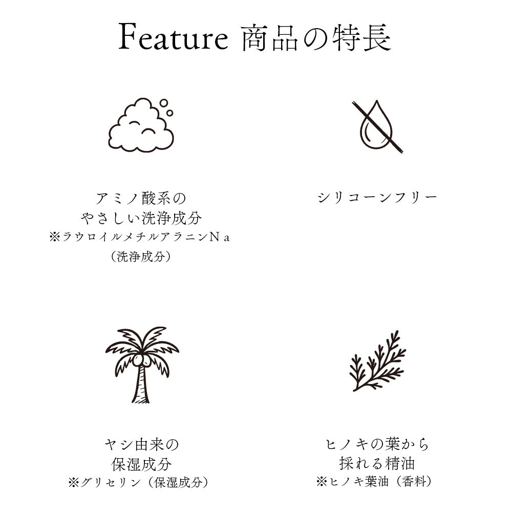 商品のポイント