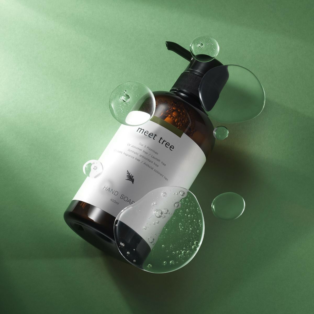 meet tree　ハンドソープ 400ml　ヒノキ　イメージ画像