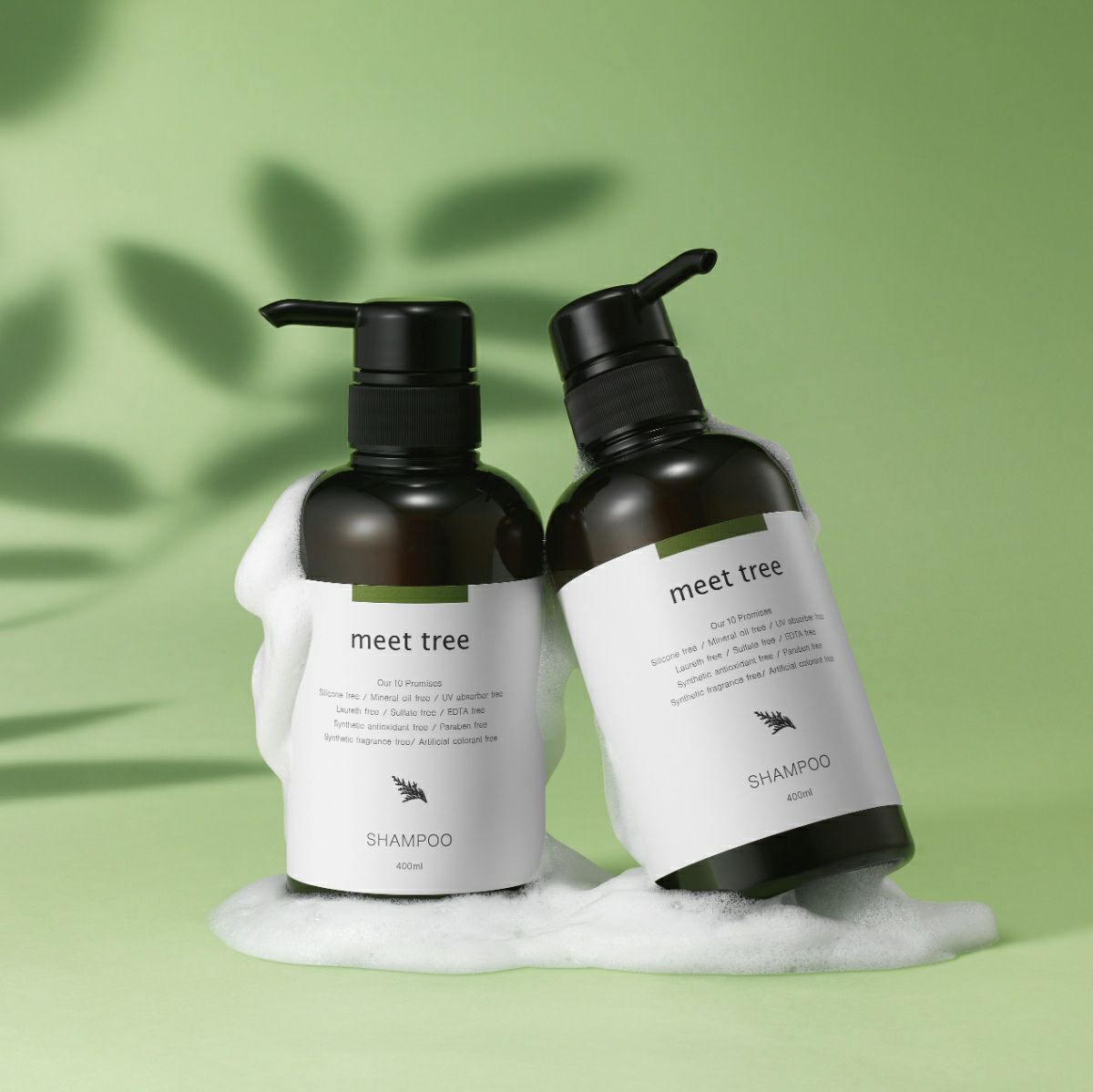 meet tree　シャンプー ヒノキ　400ml　イメージ