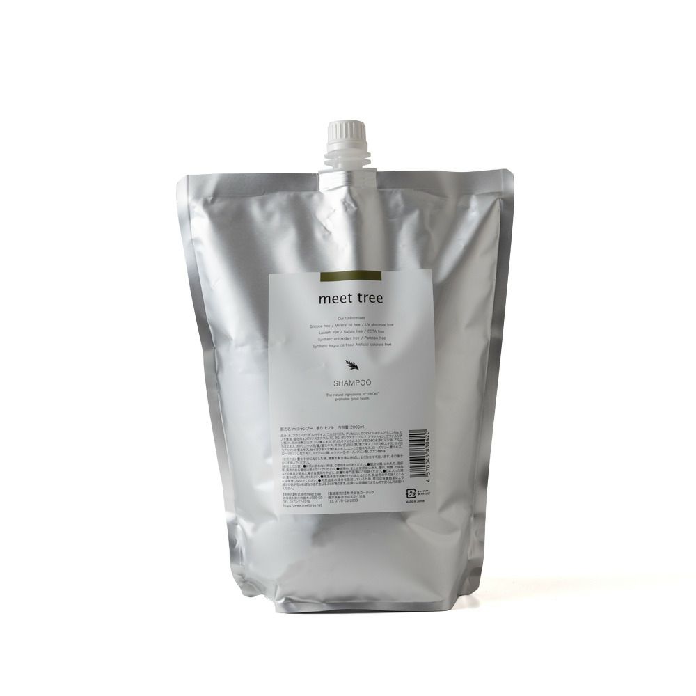 meet tree　シャンプー ヒノキ　詰め替え用　2L　正面