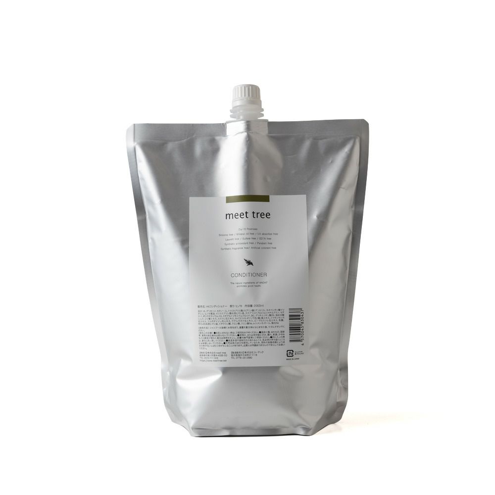 meet tree　コンディショナー ヒノキ　詰め替え用　2L　正面