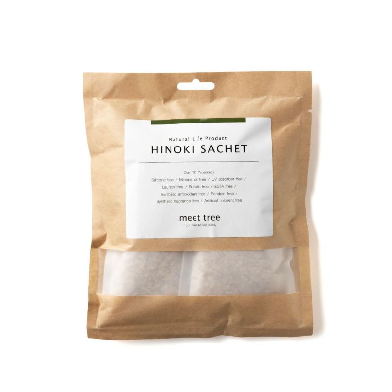 meet tree　オリジナルサシェ　ヒノキ　正面