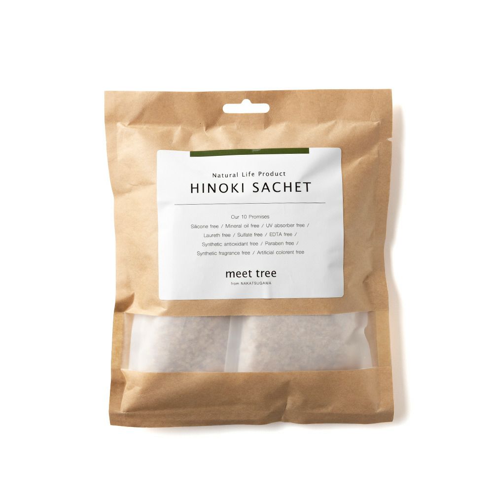 meet tree　オリジナルサシェ　ヒノキ　正面