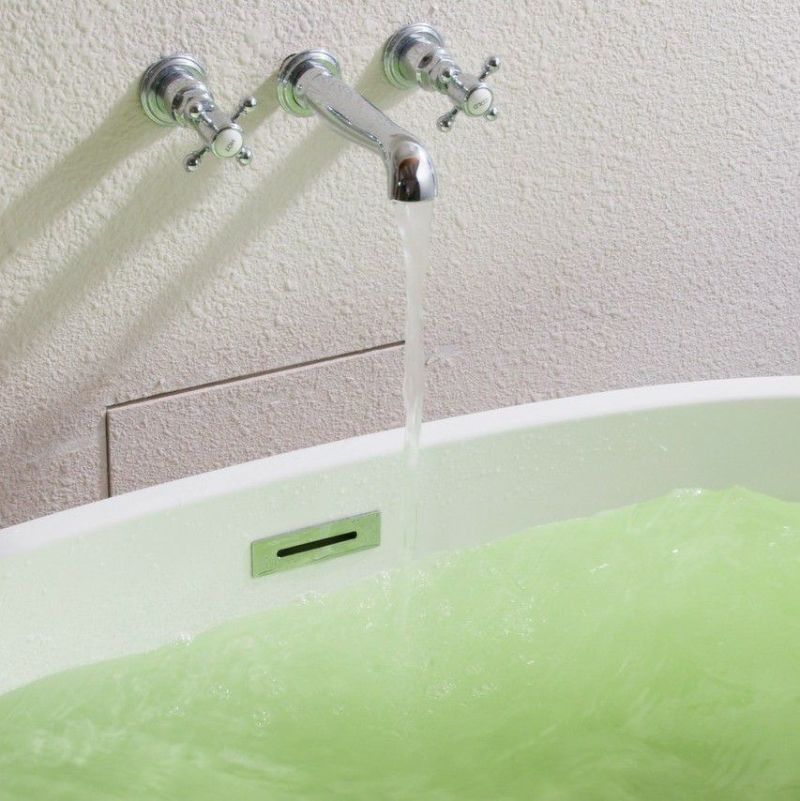 meet tree　バスソルト（ヒノキの葉） 35g　ヒノキ　使用シーン