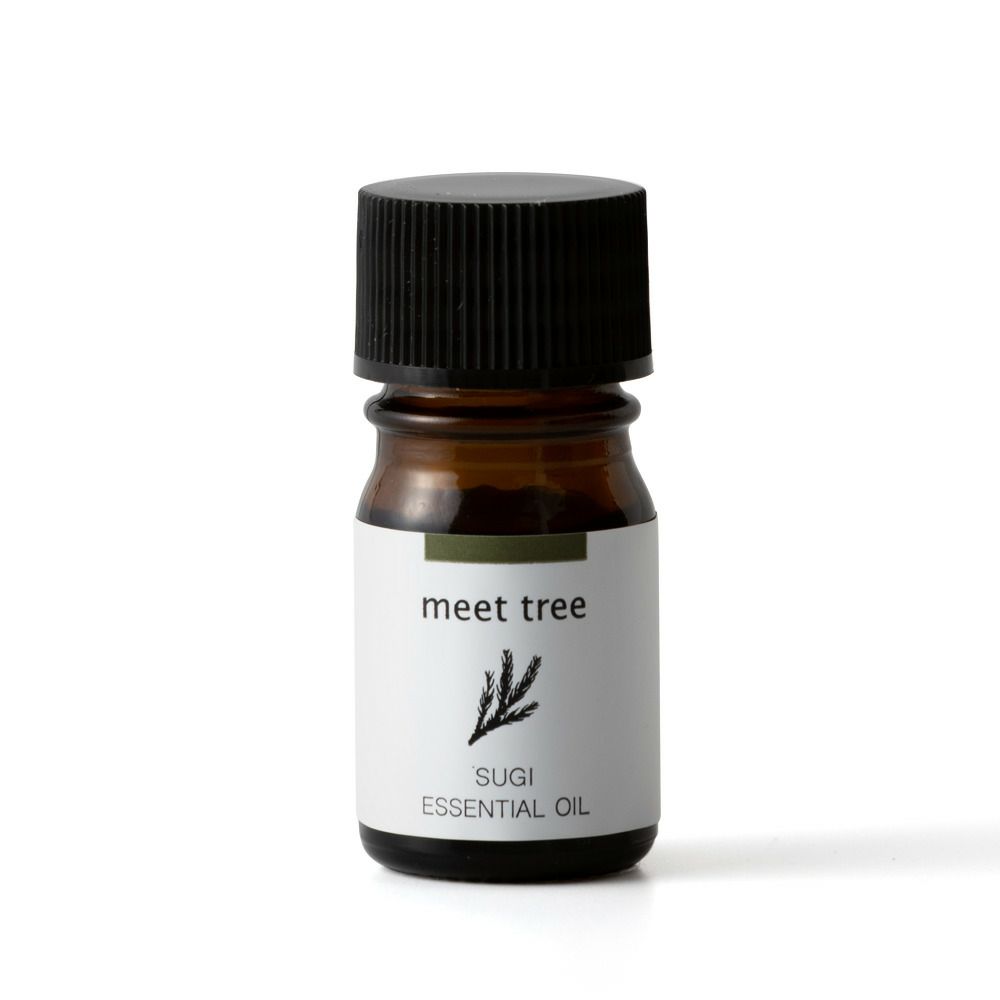 meet tree　精油（スギ） 5ml 　杉　正面