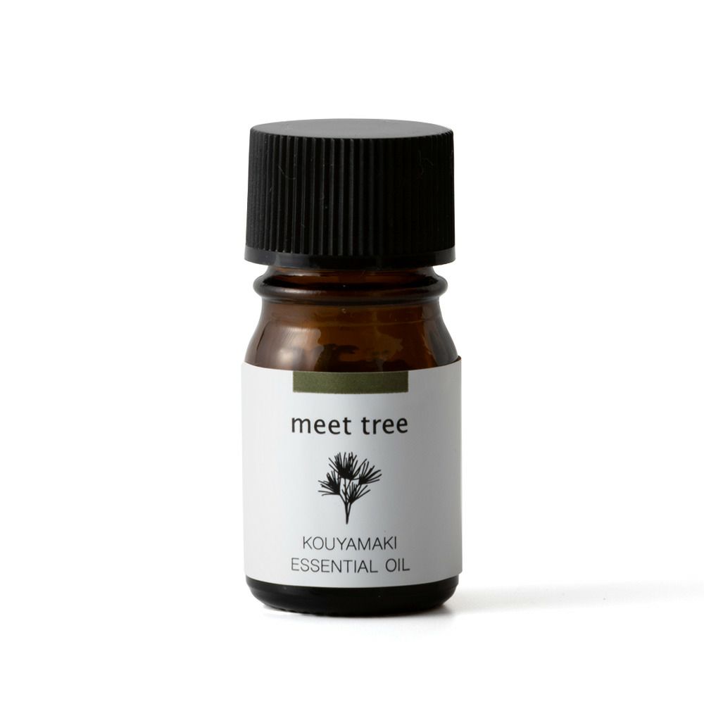 meet tree　 精油（コウヤマキ） 5ml　コウヤマキ　正面