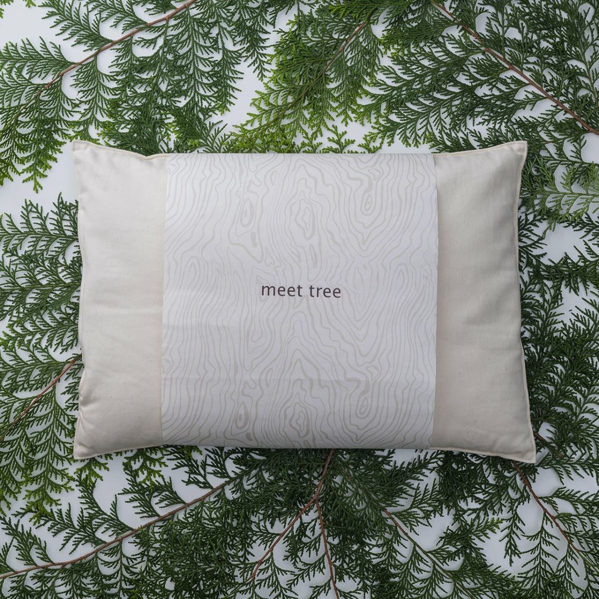 meet tree　ヒノキおが粉まくら　～夜は森の中～　ヒノキ　イメージ画像