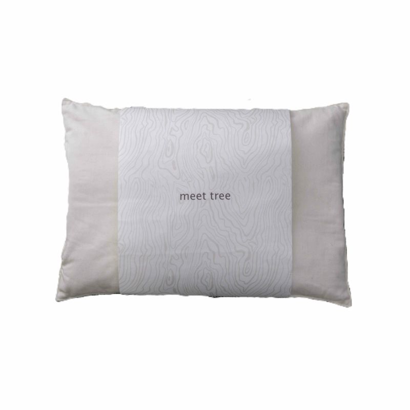 meet tree　ヒノキおが粉まくら　～夜は森の中～　ヒノキ　正面