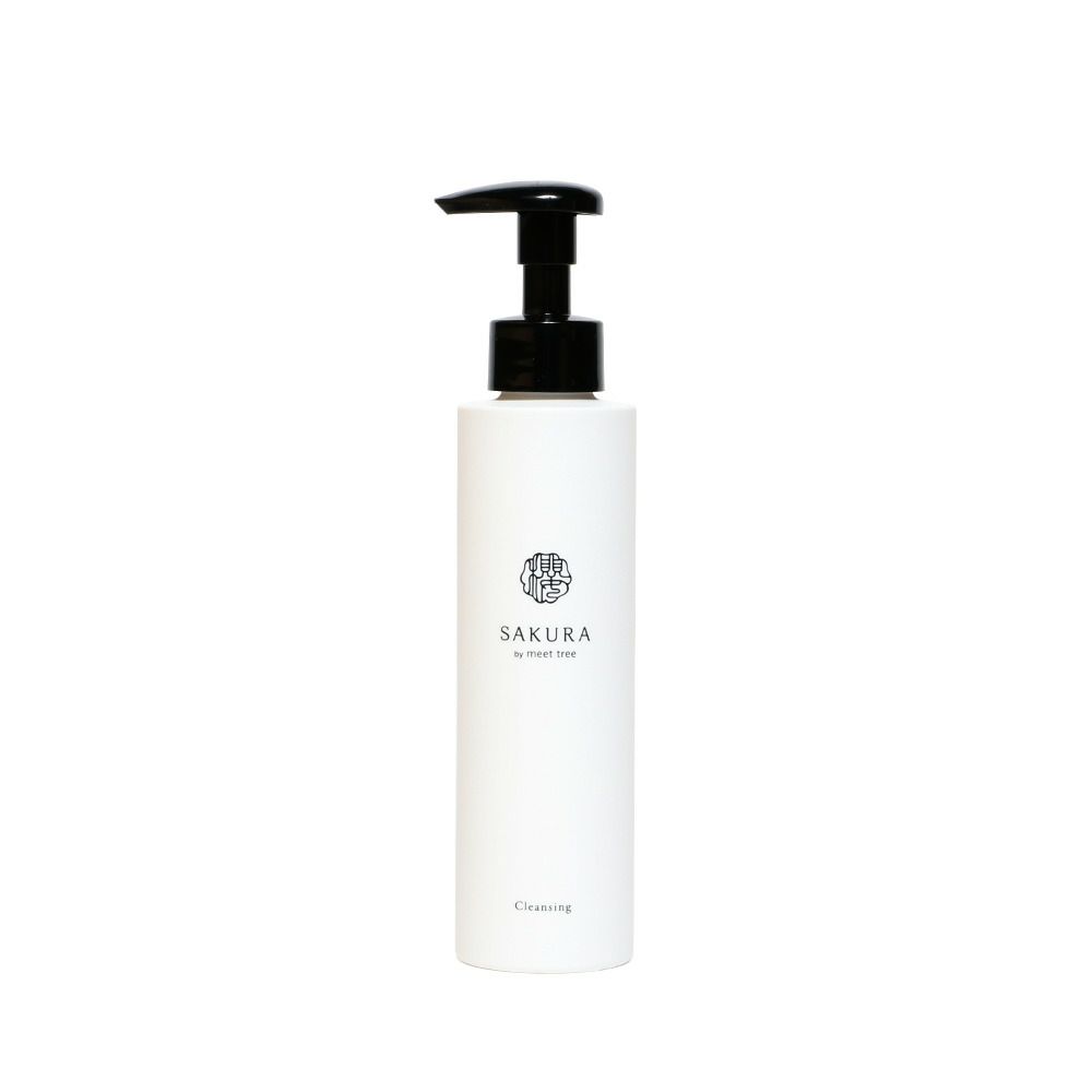 meet tree 櫻 クレンジングリキッド 150ml　サクラ　エイジングケア　スキンケア　正面