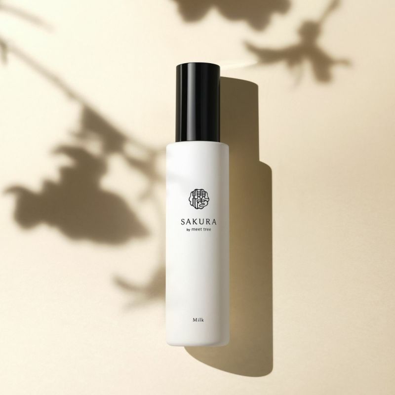 エイジングケア商品のmeet tree 櫻 モイスチャーミルク 80mlのイメージ
