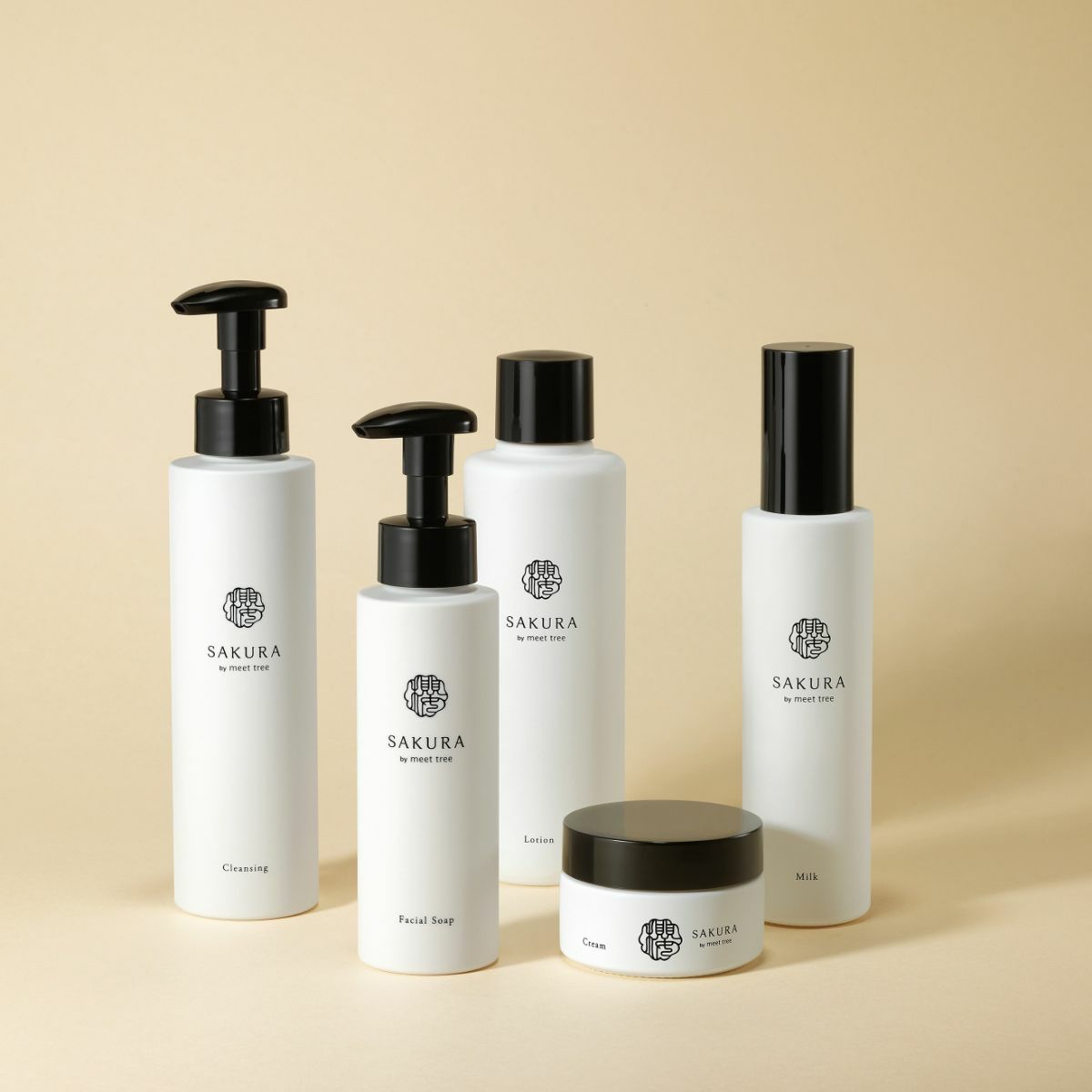  meet tree 櫻 スキンケアシリーズ　meet tree 櫻 クリーム 40g　サクラ　エイジングケア　シリーズラインナップ