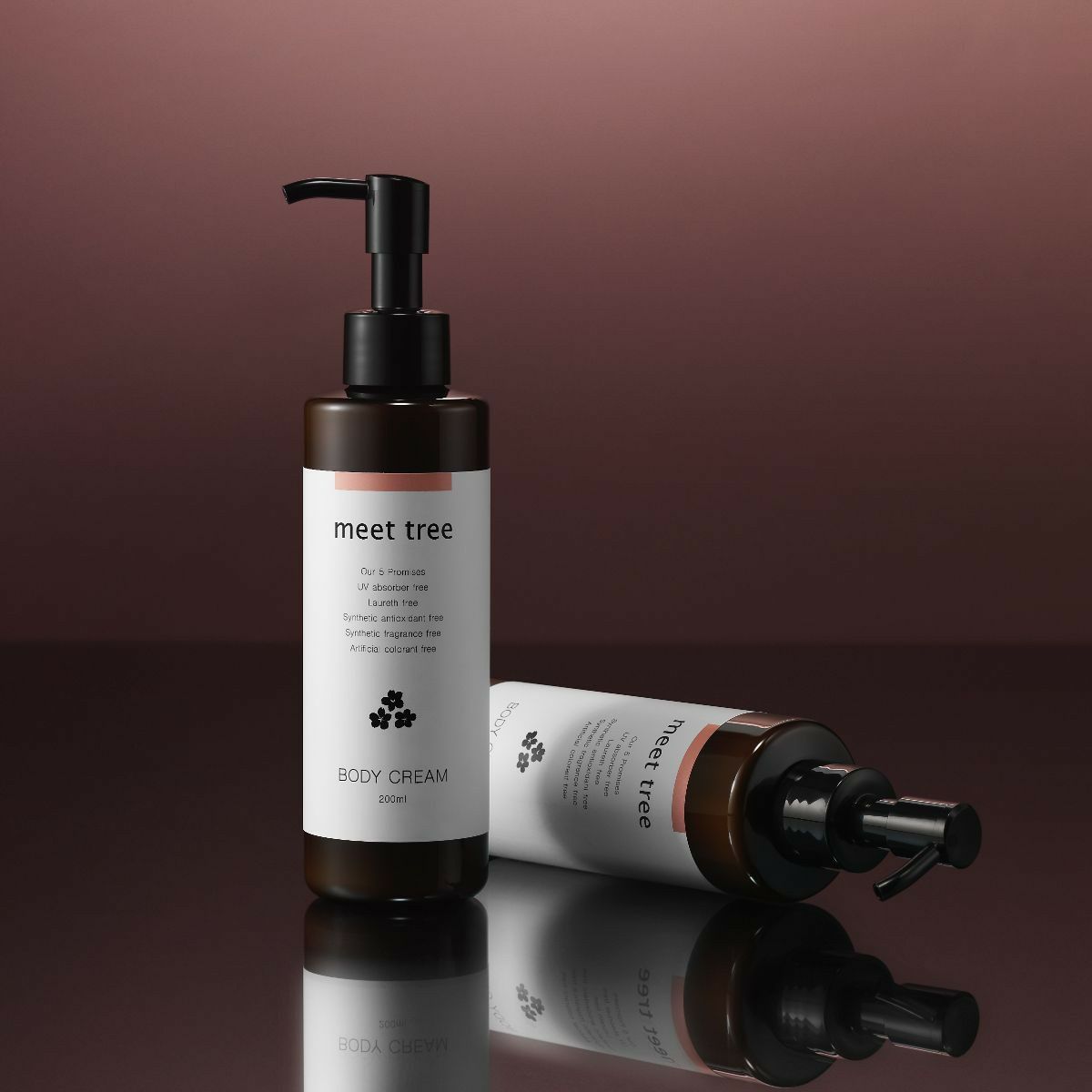 meet tree　ボディクリーム（サクラ） 200ml　サクラ　イメージ画像