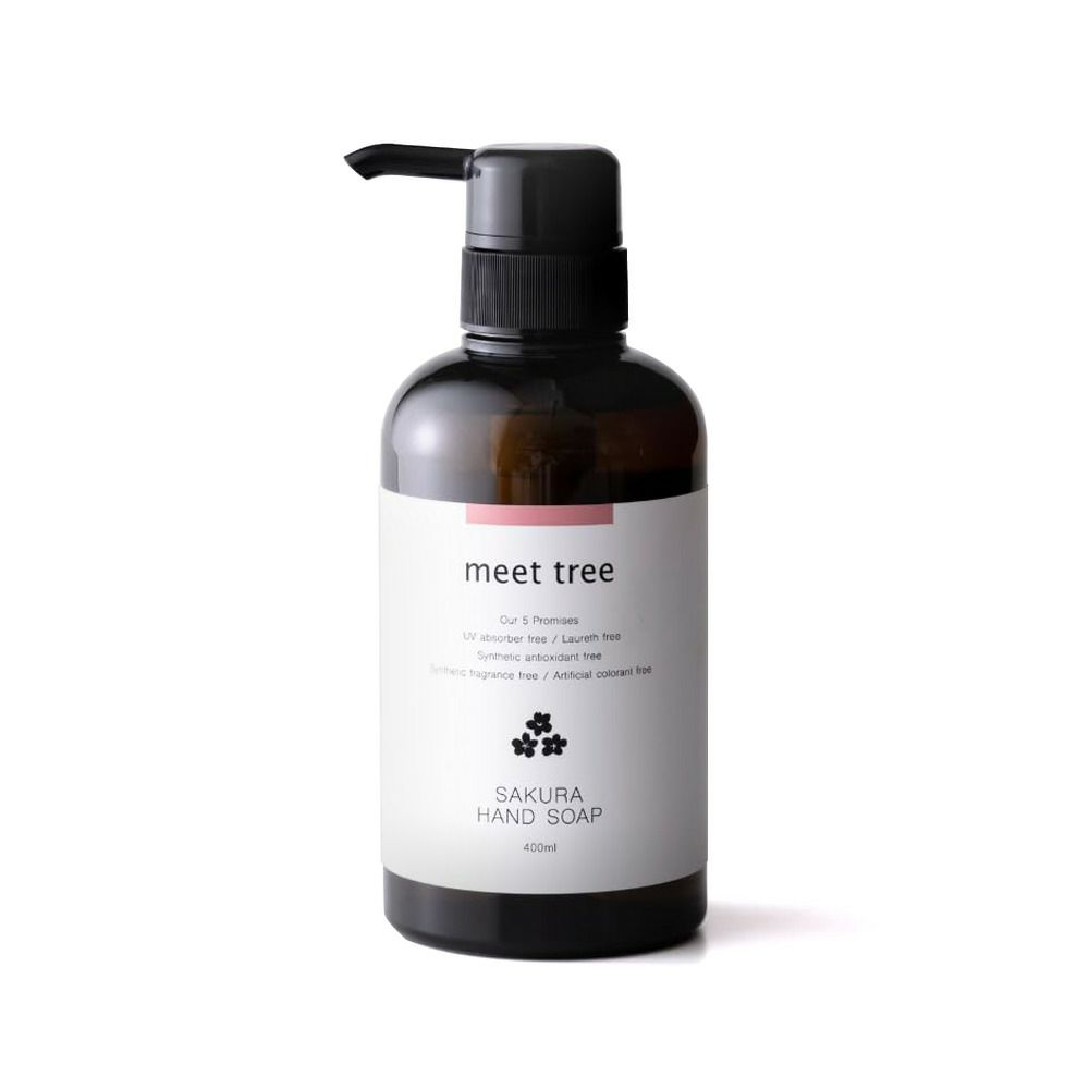 meet tree　ハンドソープ（サクラ）　400ml　サクラ　正面