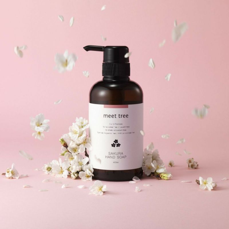 meet tree　ハンドソープ（サクラ）　400ml　サクラ　イメージ画像