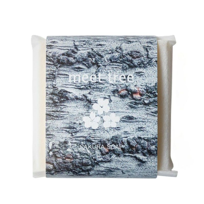 meet tree　ハンドメイドソープ（サクラ） 85g　サクラ　正面