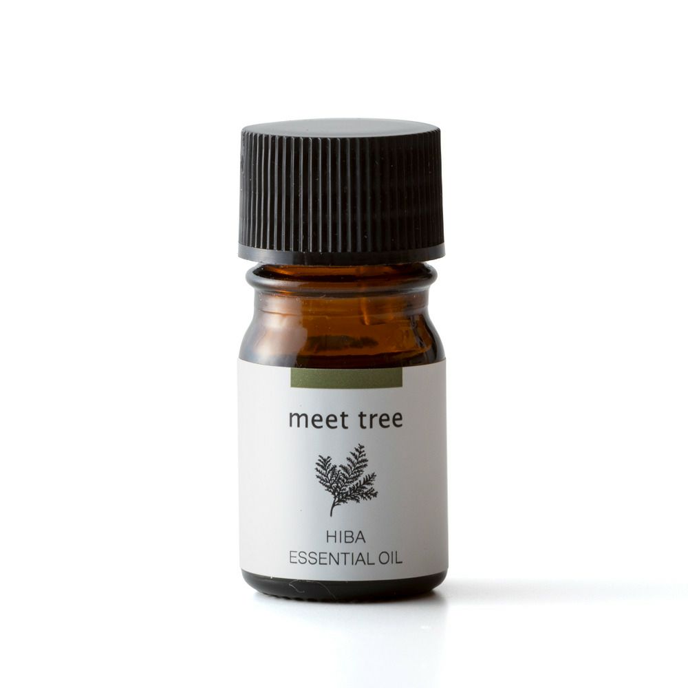 meet tree　精油（ヒバ） 5ml 　ヒバ　正面