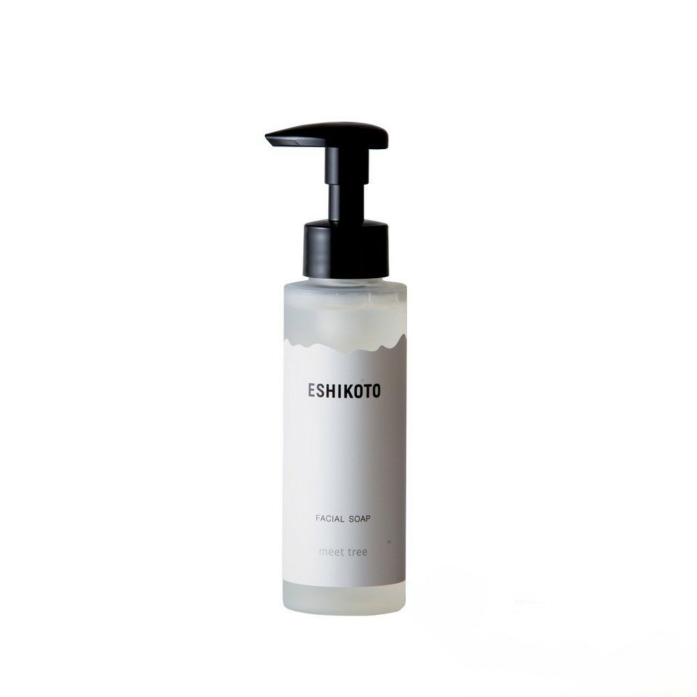 meet tree　ESHIKOTO スキンケアシリーズ　ESHIKOTO 酒粕フェイシャルソープ  酒粕　100ml　正面