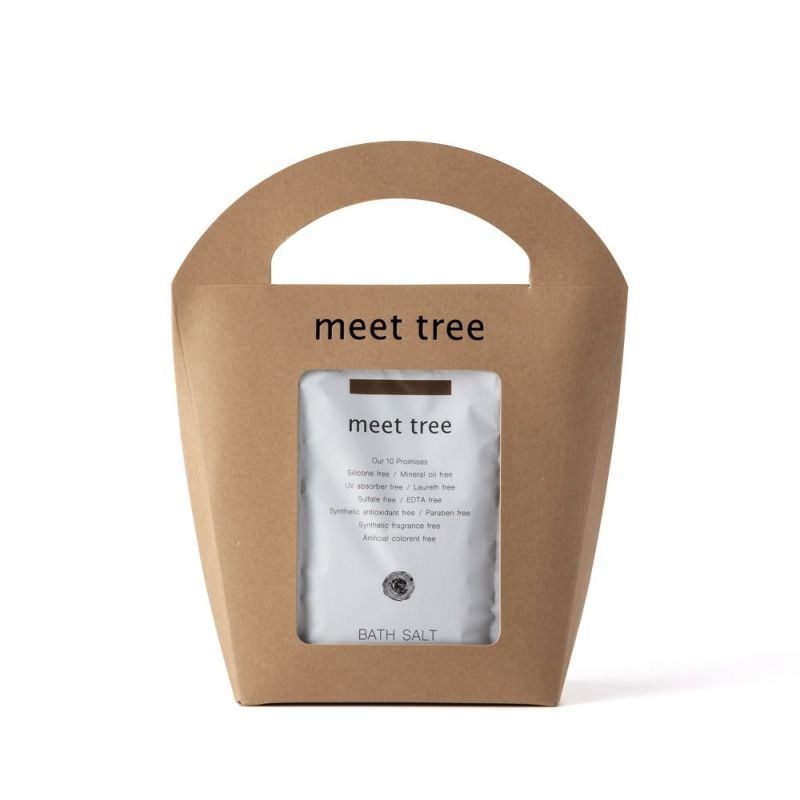 meet tree　バスソルトギフト（ヒノキの木）　ヒノキ　正面