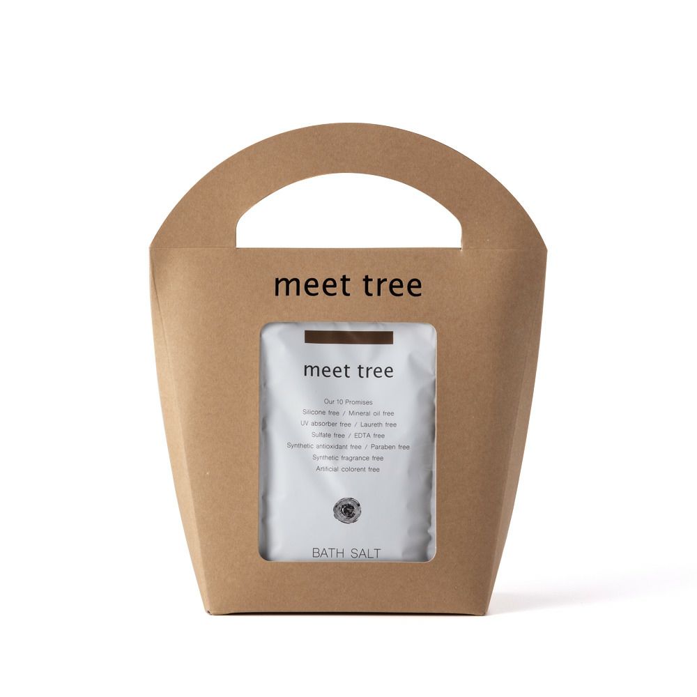 meet tree　バスソルトギフト（ヒノキの木）　ヒノキ　正面